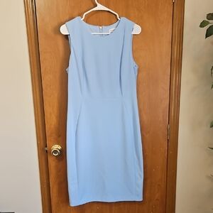Calvin Klein Sky Blue Midi Dress